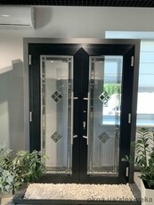 Металлопластиковые входные двери VEKA